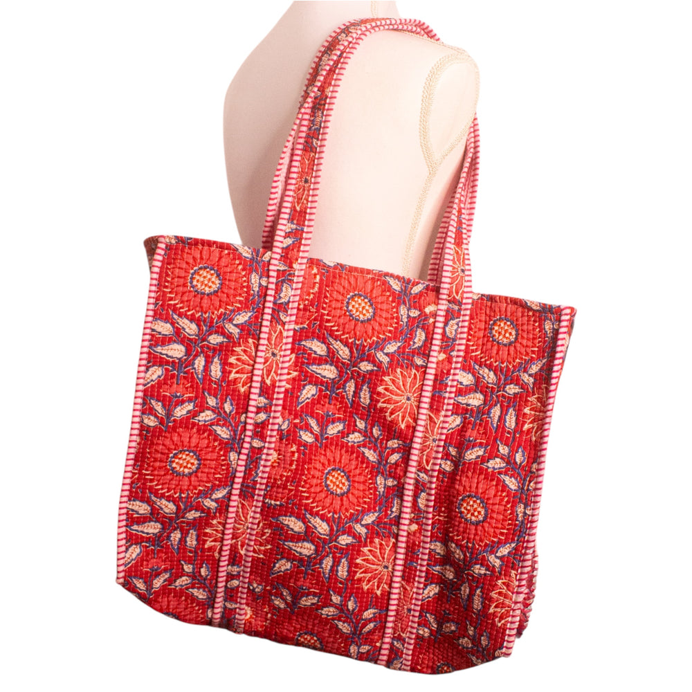 Soléa Cotton Amapola Tote