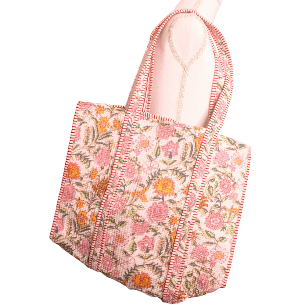 Soléa Cotton Sakura Tote