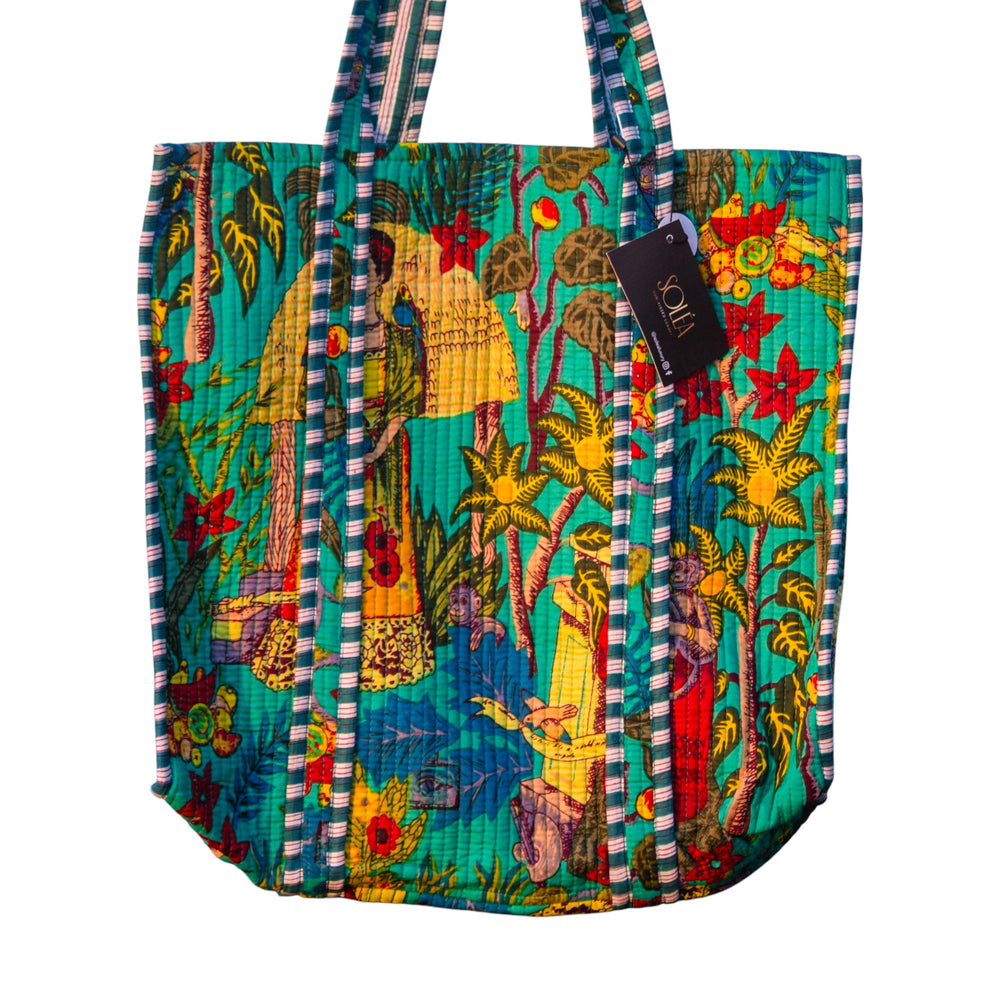 Soléa Cotton Kahlo Tote