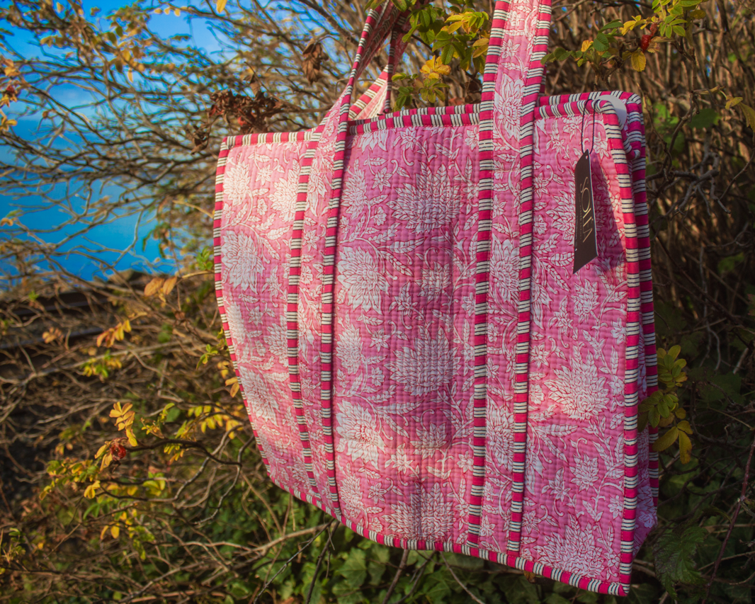 Fantasía Cotton Handmade Tote Bag - Soléa