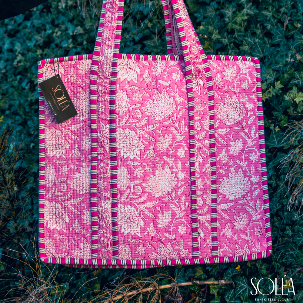 Fantasía Cotton Handmade Tote Bag - Soléa