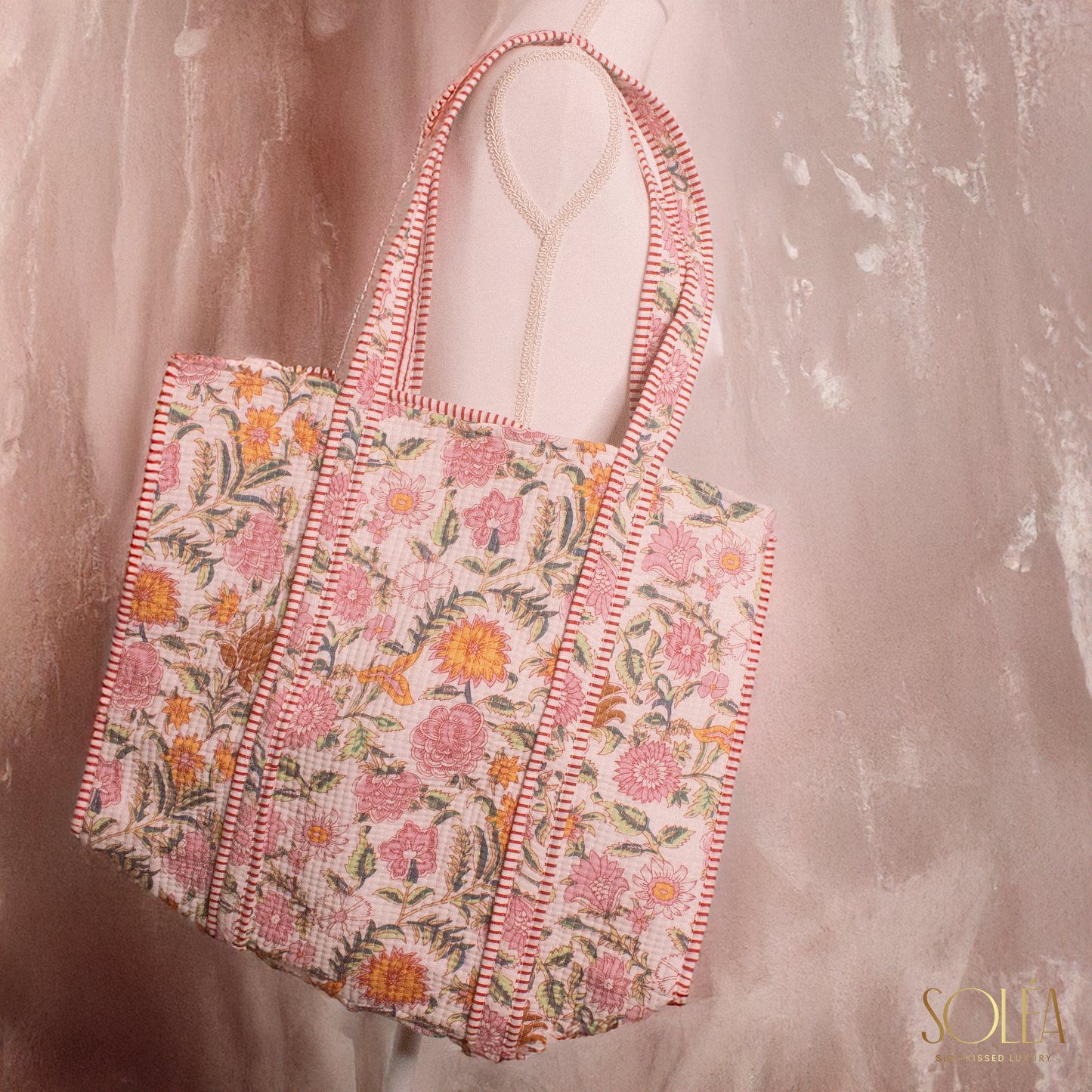 
                  
                    Soléa Cotton Sakura Tote - Soléa
                  
                