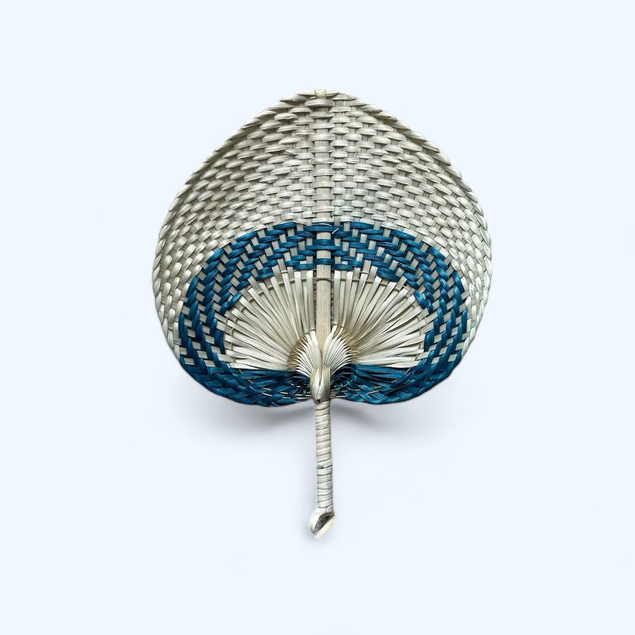 
                  
                    Bicolor Raffia Handmade Fan - Soléa
                  
                