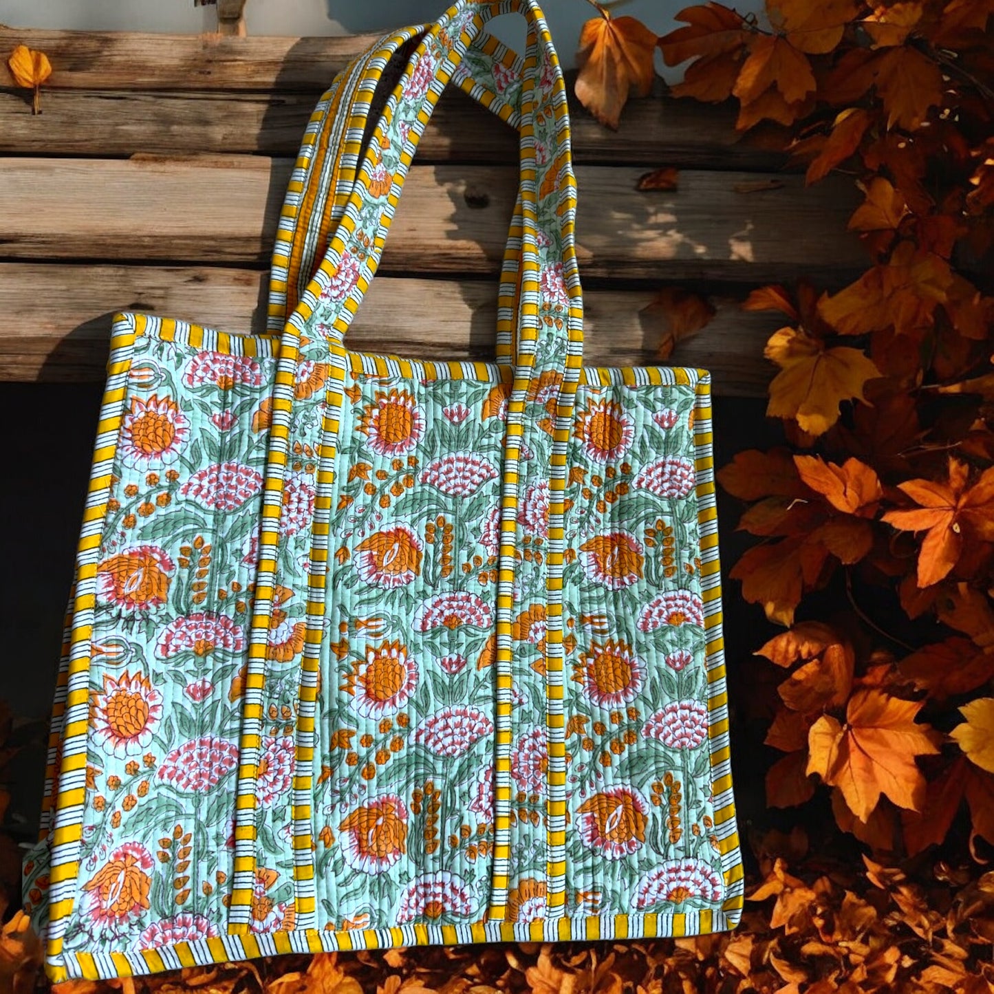 Girasol Cotton Handmade Tote Bag - Soléa