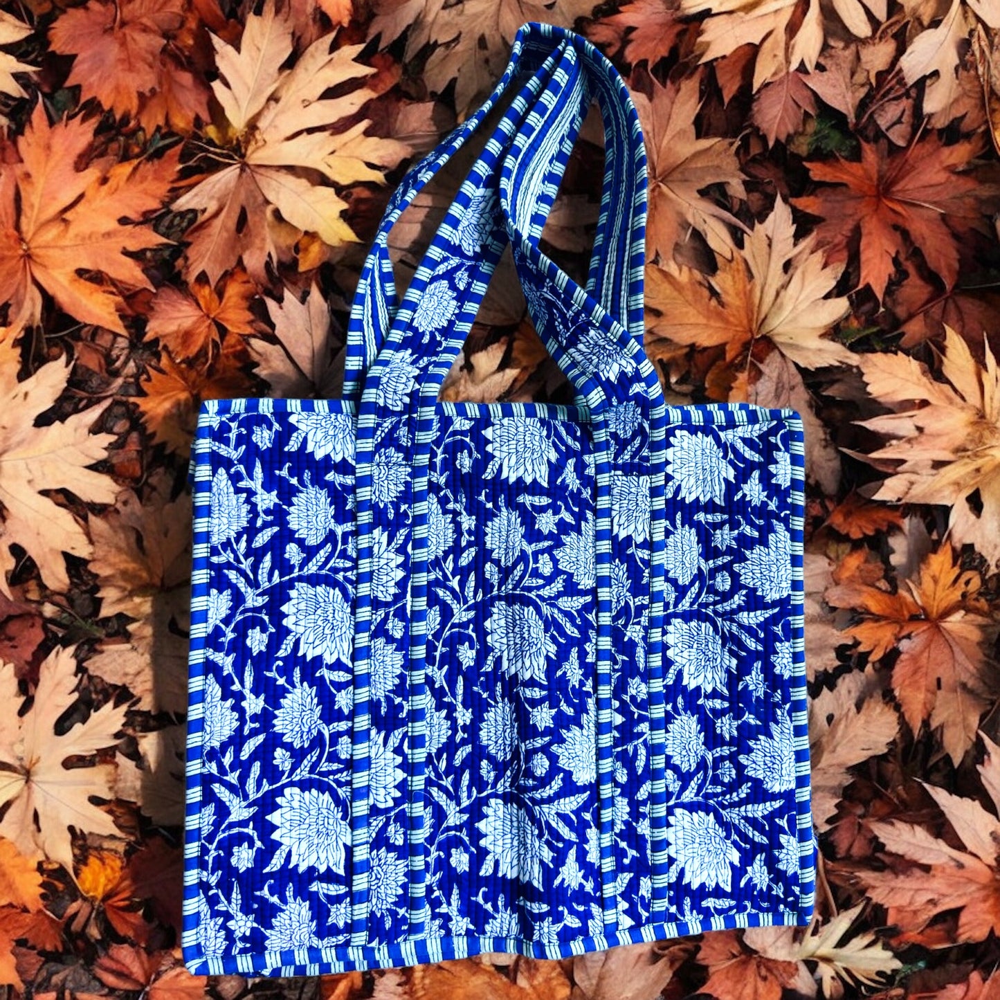 Silvana Cotton Handmade Tote Bag - Soléa