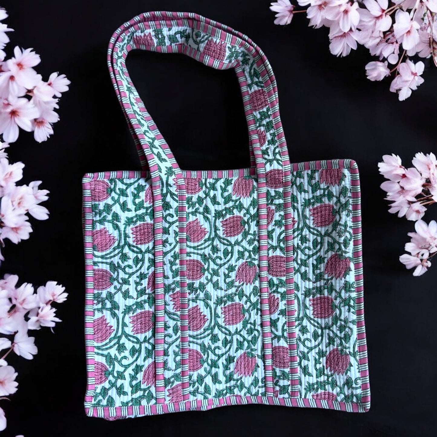 Dulcinea Cotton Handmade Tote Bag - Soléa